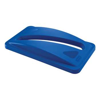 Rubbermaid Slim Jim Recycling Paper Lid 2703, 2703-88, Blue